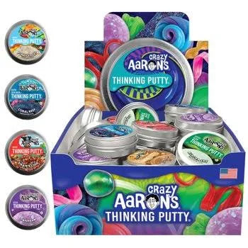 Crazy Aaron's Thinking Putty Mini Tin Assortment - Rock N Roll