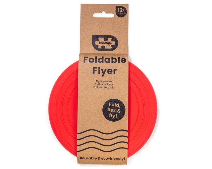 Bigjigs Toys Flyer Cherry Red Foldable Flyer (6757090984096)