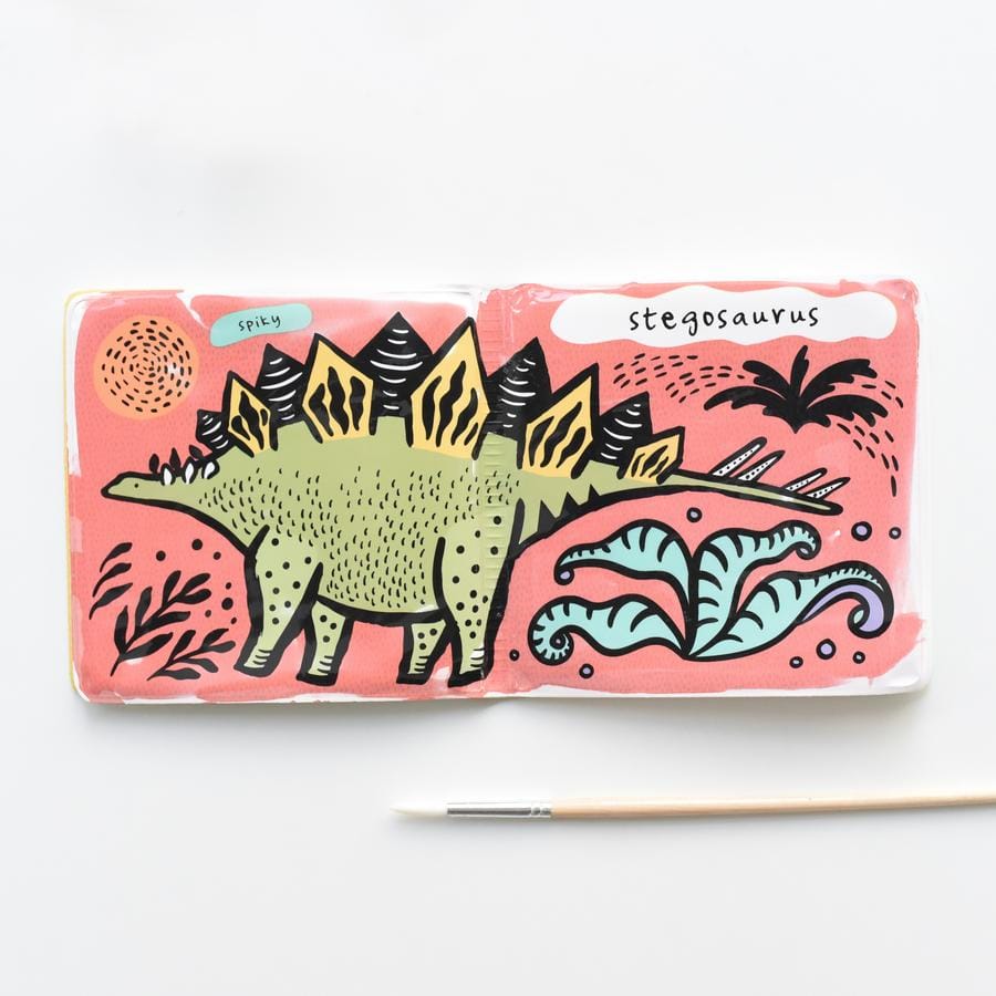 Wee Gallery Bath Toys Colour Me: Who Loves Dinosaurs? (6765646807200)