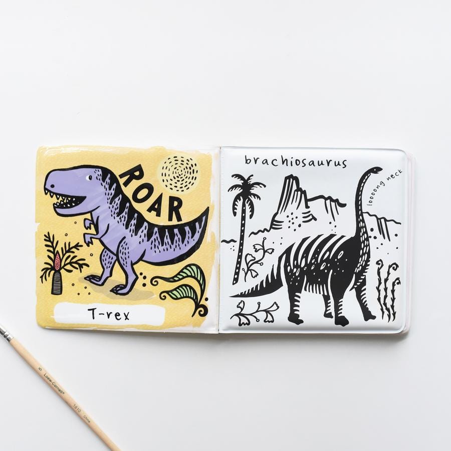 Wee Gallery Bath Toys Colour Me: Who Loves Dinosaurs? (6765646807200)