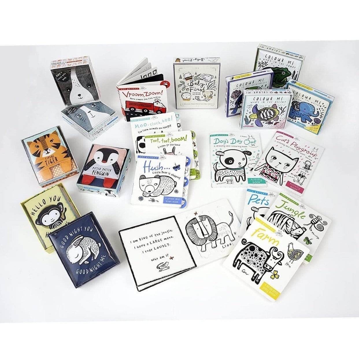 Colour Me: Who’s in the Rainforest? Baby's First Bath Book Wigwam Toyshop (5103302377610)