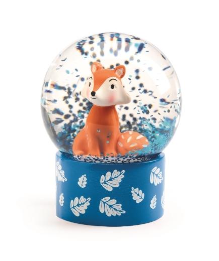 Djeco Snow Globe Djeco DD03442 So Wild Mini Snow Globe Fox (5913931022496)