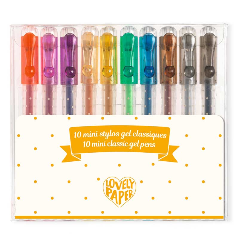 Djeco Pens Djeco DD03785 Mini Gel Pens Classic (7891797541112)