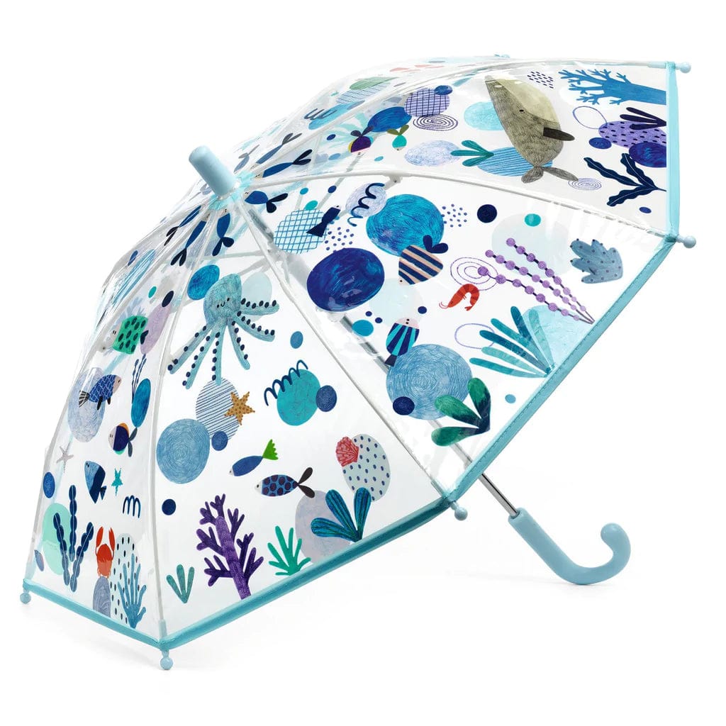 Stay dry in style with this charming mermaid-themed umbrella—featuring dreamy colors, playful details, and a splash of ocean magic.
