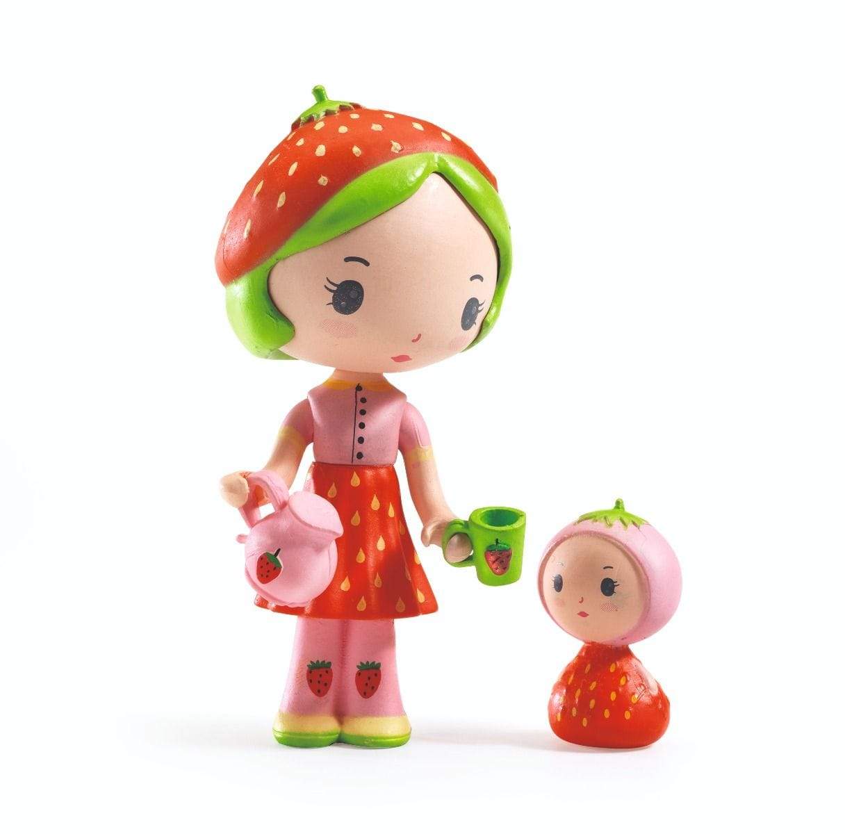 A sweet duo of collectible figures with fruity flair and playful charm, ready to inspire delightful stories and cozy adventures.