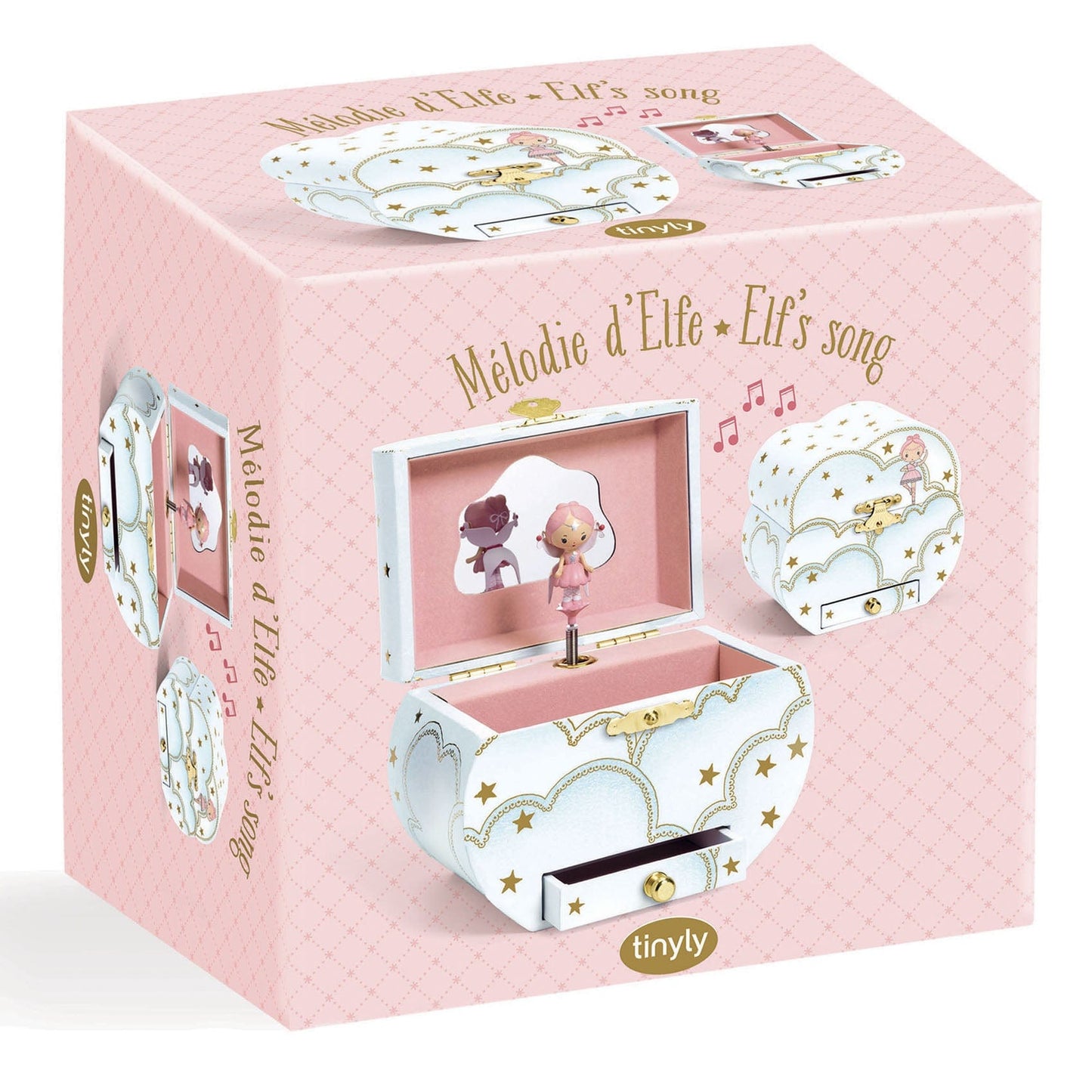 Djeco Music Box Djeco DJ06975 Tinyly Mélodie d'Elfe Music Box (7462903644408)