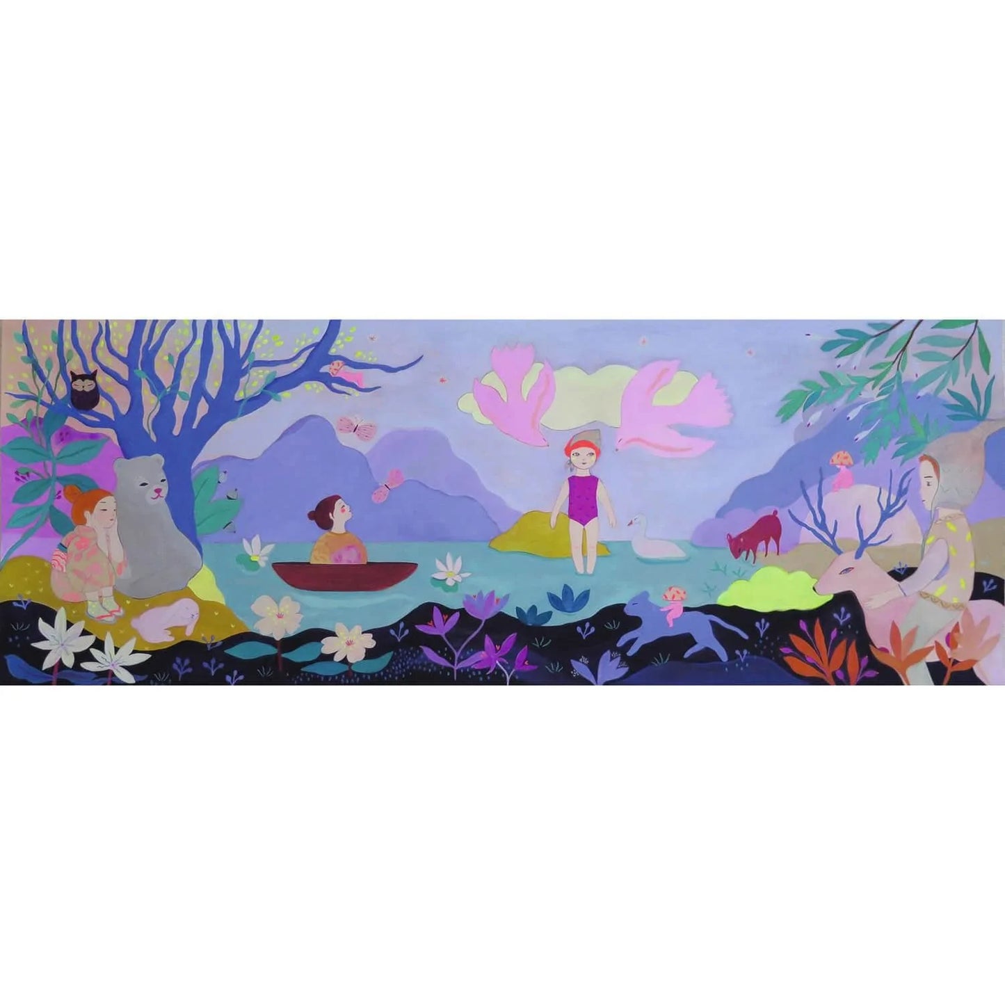 Djeco Puzzle Djeco DJ07635 Children's Lake 100 Piece Puzzle (7903442370808)