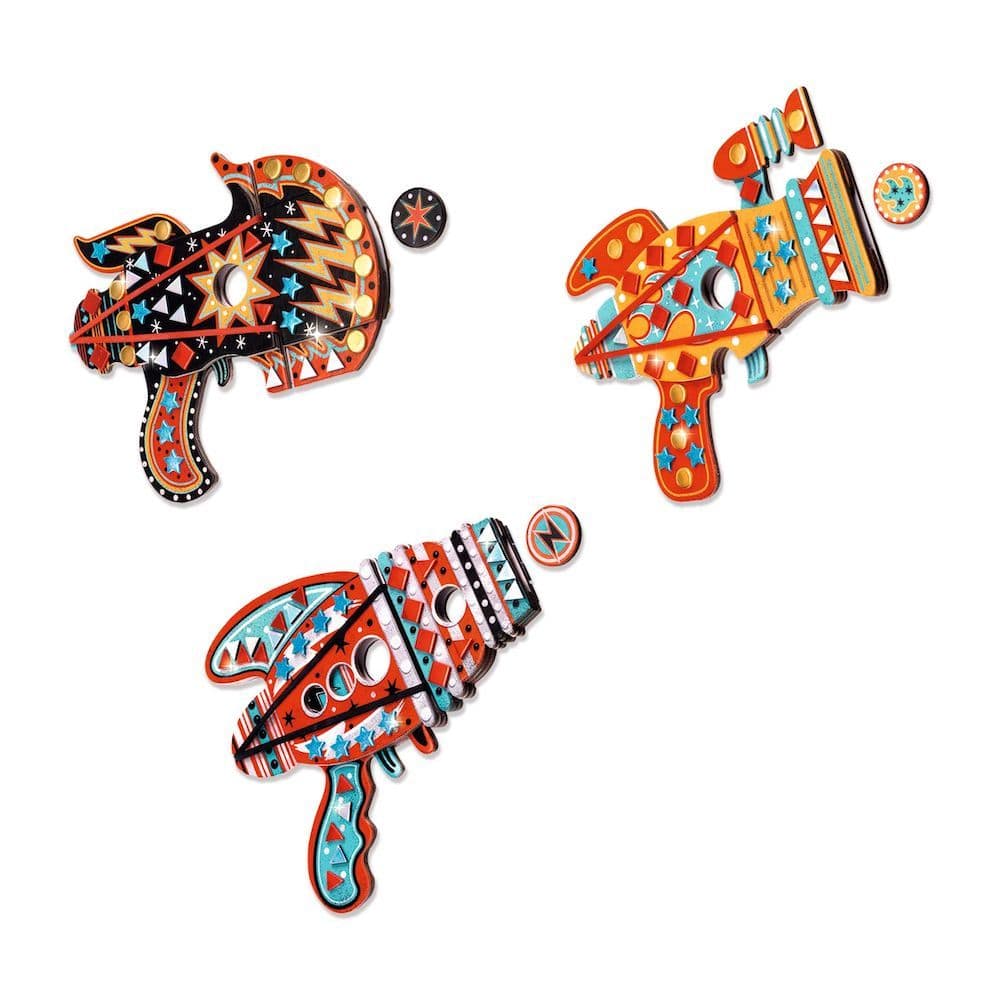 Djeco Mosaics Djeco DJ07913 Do It Yourself Kosmik Mosaic Launchers (7904775471352)