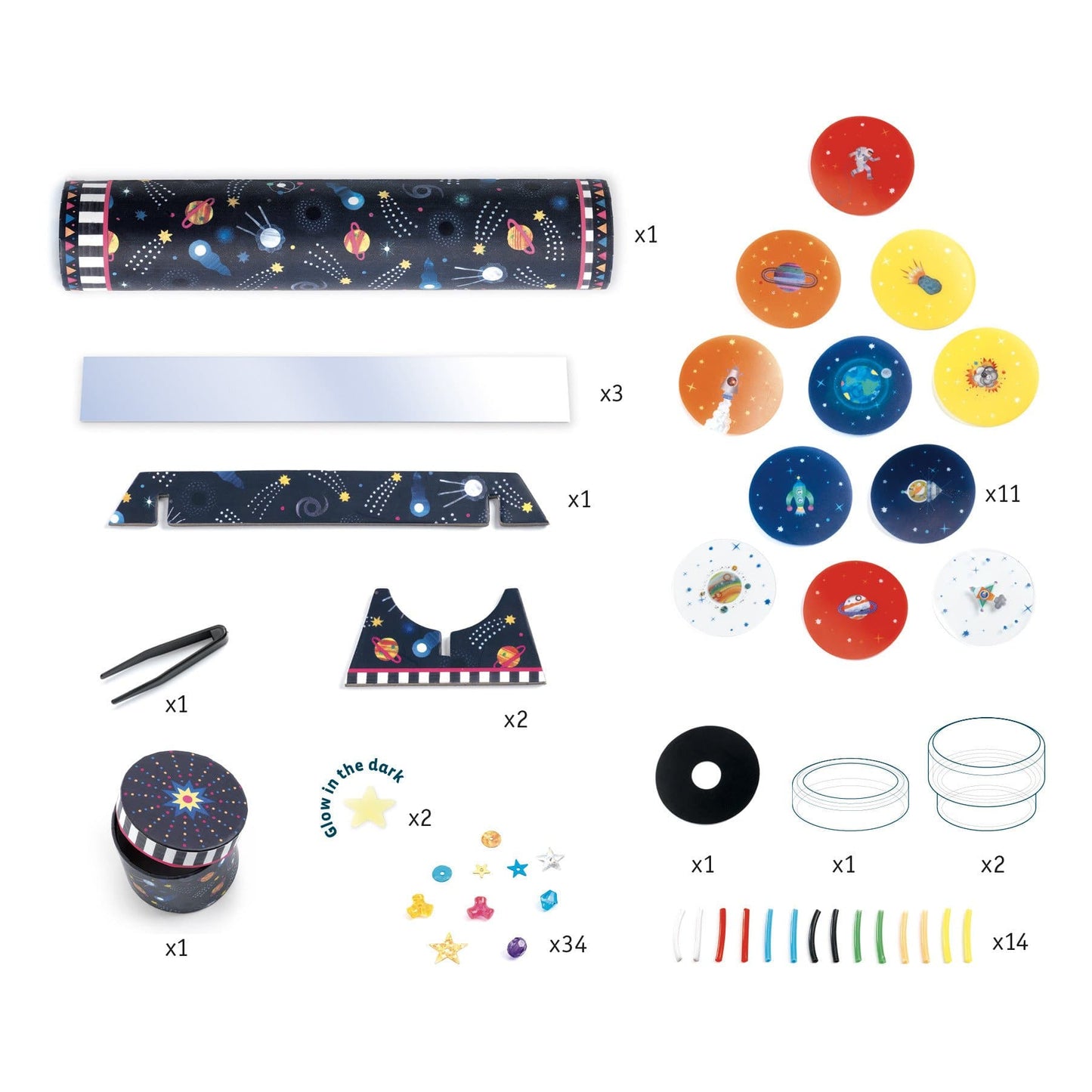 Djeco DJ07922 Do It Yourself Kaleidoscope - Wigwam Toys Brighton (5718192521376)