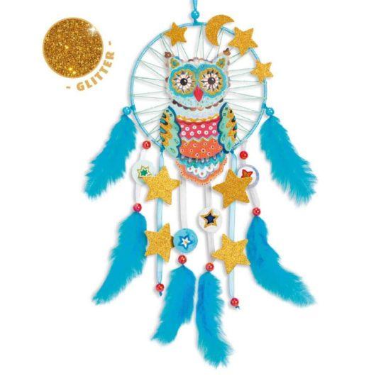 Djeco DJ07961 Do It Yourself Dreamcatcher Golden Owl - Wigwam Toys Brighton (5870518304928)
