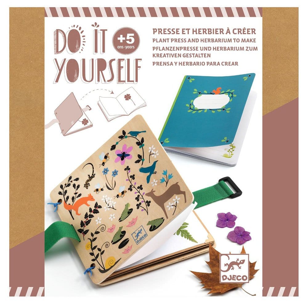 Djeco Creative Toy Djeco DJ07973 Do It Yourself Plant Press & Herbarium (7879469629688)