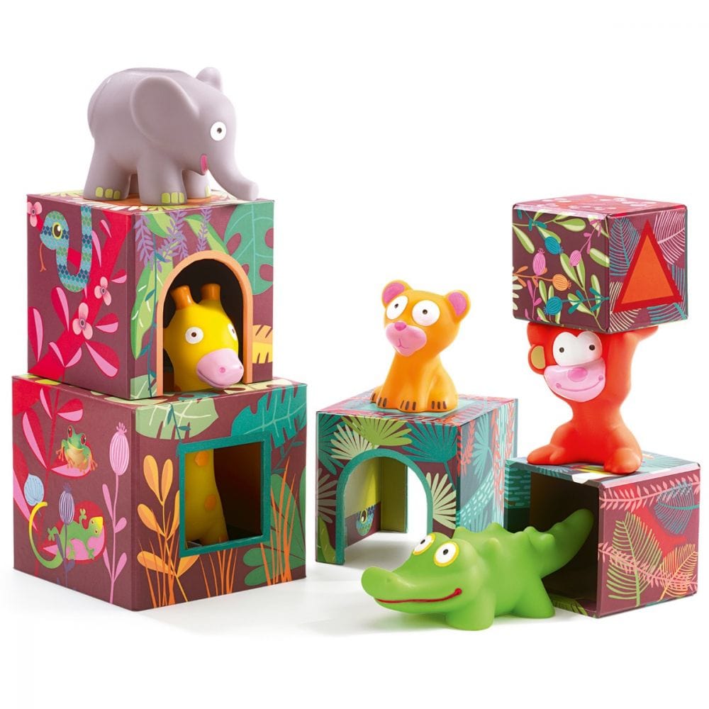 Djeco Stacking Toy Djeco DJ09101 MAXI Topanijungle Stacking Game (7877226266872)