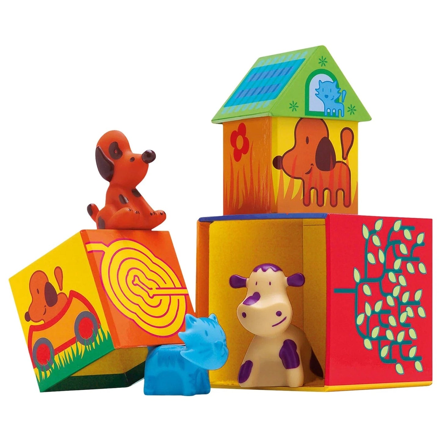 Djeco Stacking Toy Djeco DJ09102 Cubanimo Stacking Game (7877255037176)