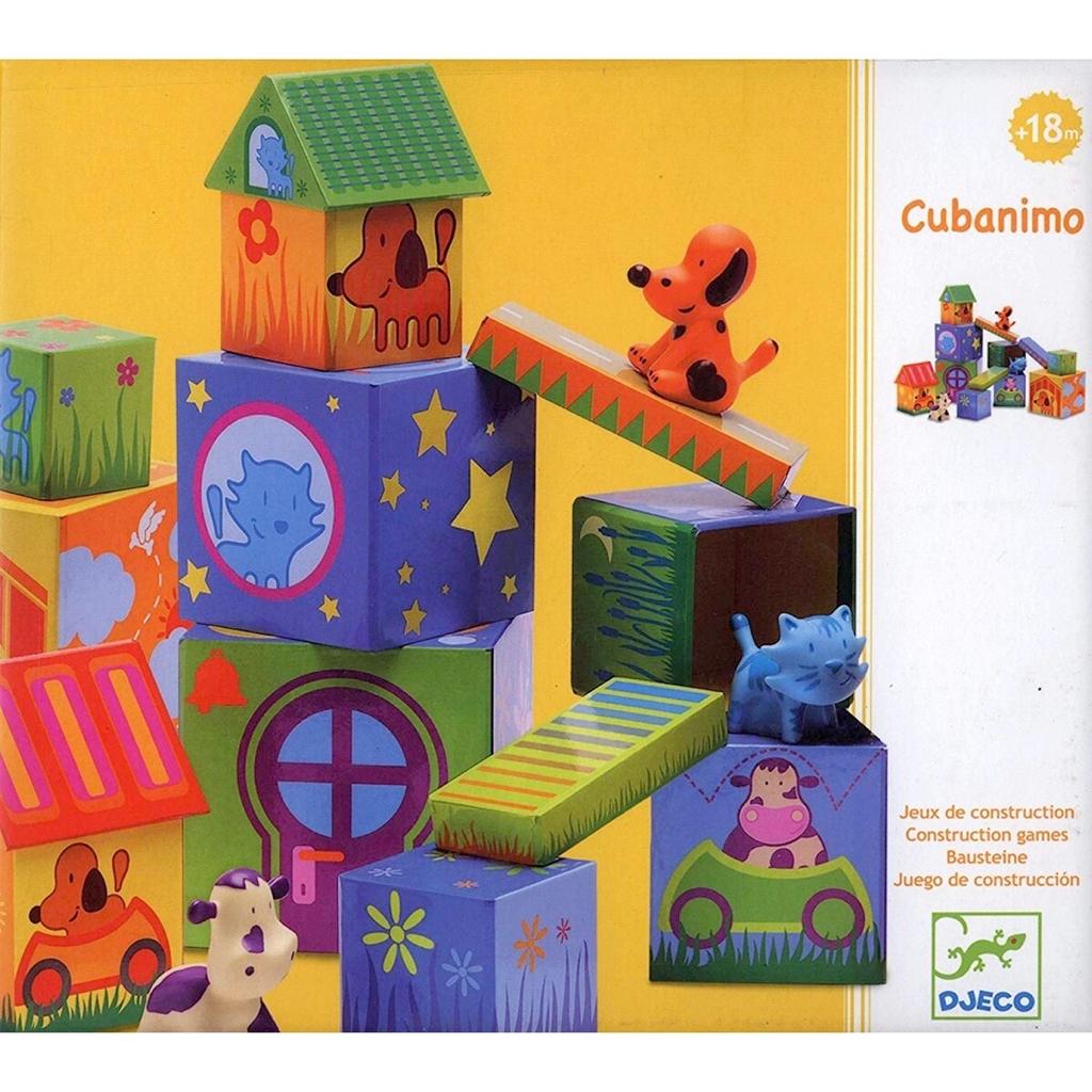 Djeco Stacking Toy Djeco DJ09102 Cubanimo Stacking Game (7877255037176)