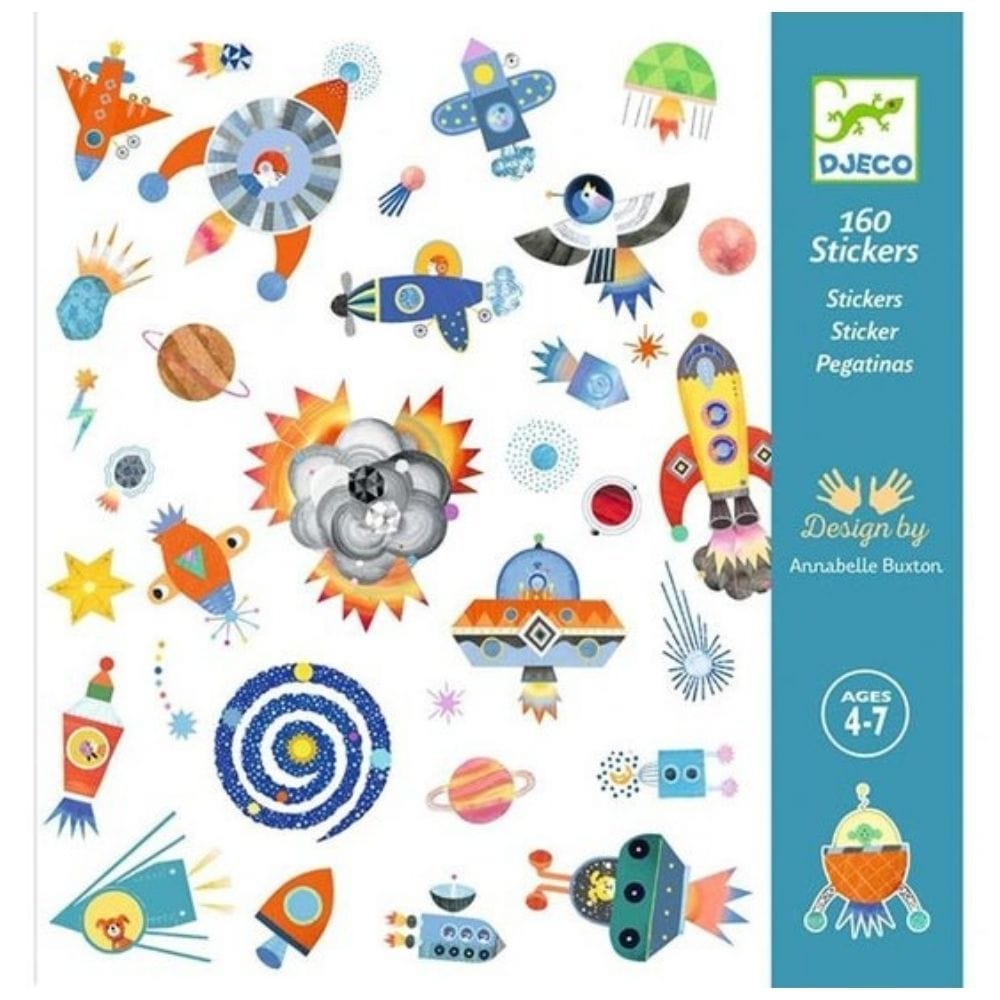 Djeco Stickers Djeco DJ09270 Interstellar Stickers (7878523486456)