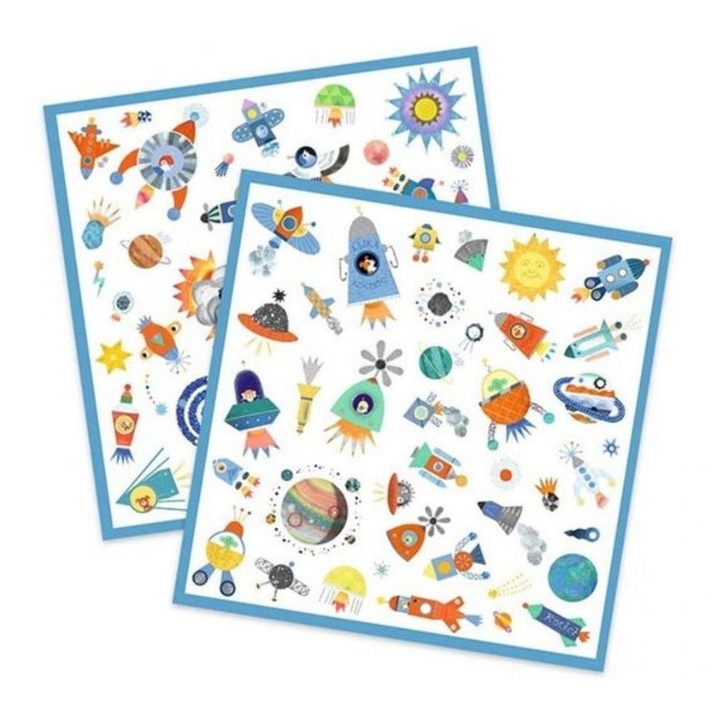 Djeco Stickers Djeco DJ09270 Interstellar Stickers (7878523486456)