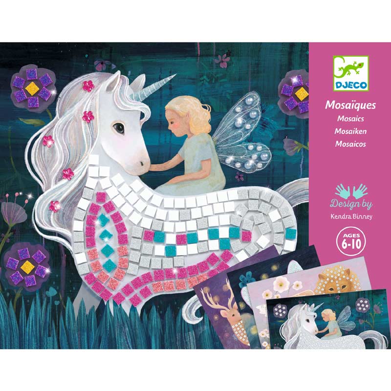 Djeco Mosaics Djeco DJ09426 Enchanted World Mosaic Kit (7909734777080)