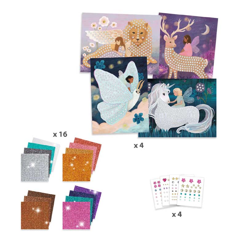 Djeco Mosaics Djeco DJ09426 Enchanted World Mosaic Kit (7909734777080)