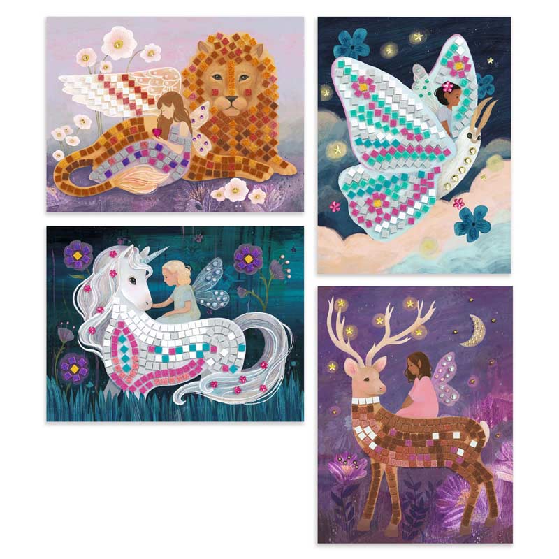 Djeco Mosaics Djeco DJ09426 Enchanted World Mosaic Kit (7909734777080)