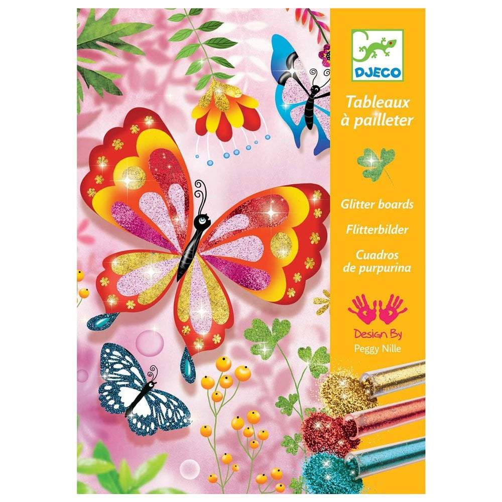Djeco Arts & Crafts Djeco DJ09503 Glitter Boards Glittery Creatures (6070692380832)