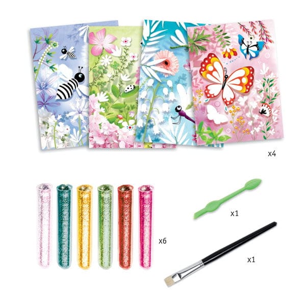 Djeco Arts & Crafts Djeco DJ09503 Glitter Boards Glittery Creatures (6070692380832)