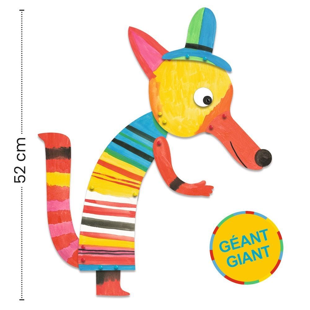 Djeco Art & Craft Kit Djeco DJ09897 The Fox Family Painting Activity (7915365695736)