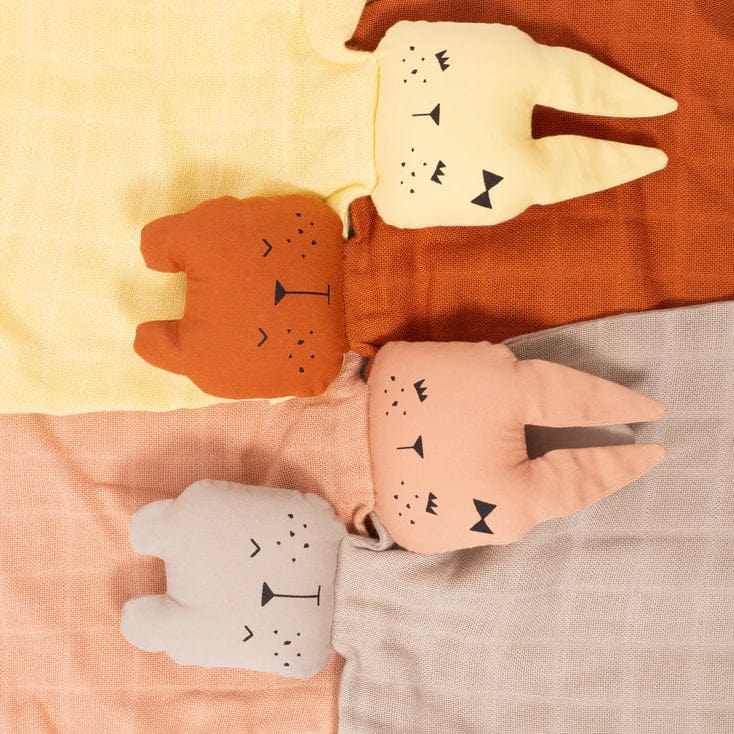 Fabelab Quilts & Comforters Fabelab's Animal Cuddle Bunny Old Rose (7656490074360)