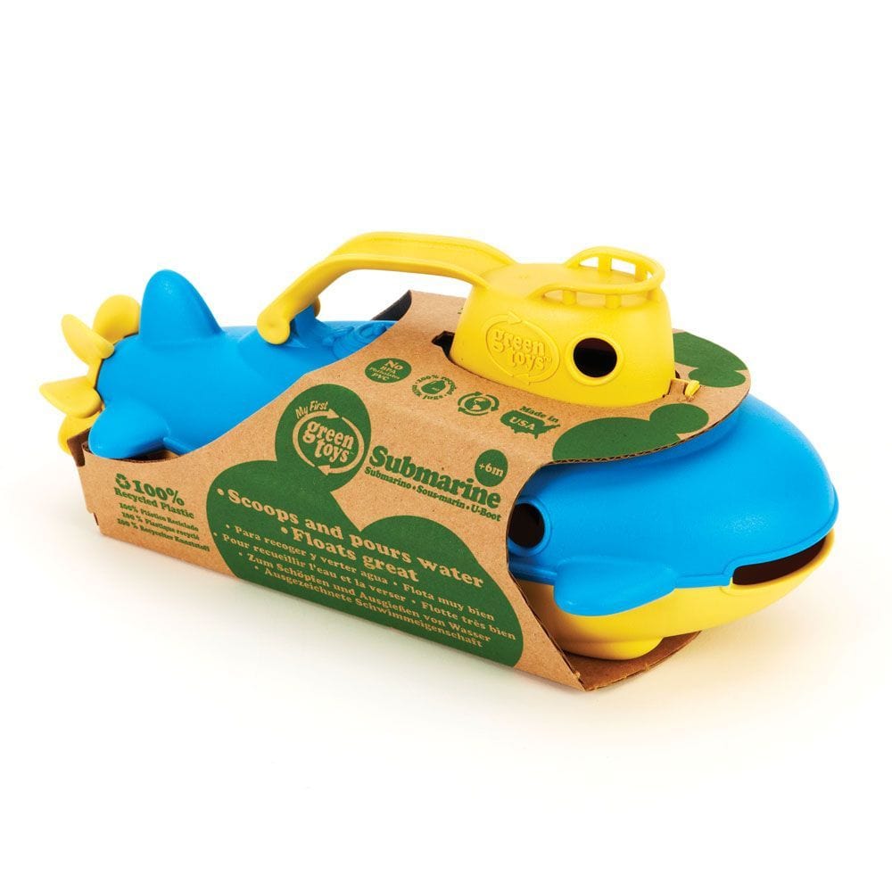 Green Toys Toy Vehicles Green Toys Submarine Yellow (5361173397664)