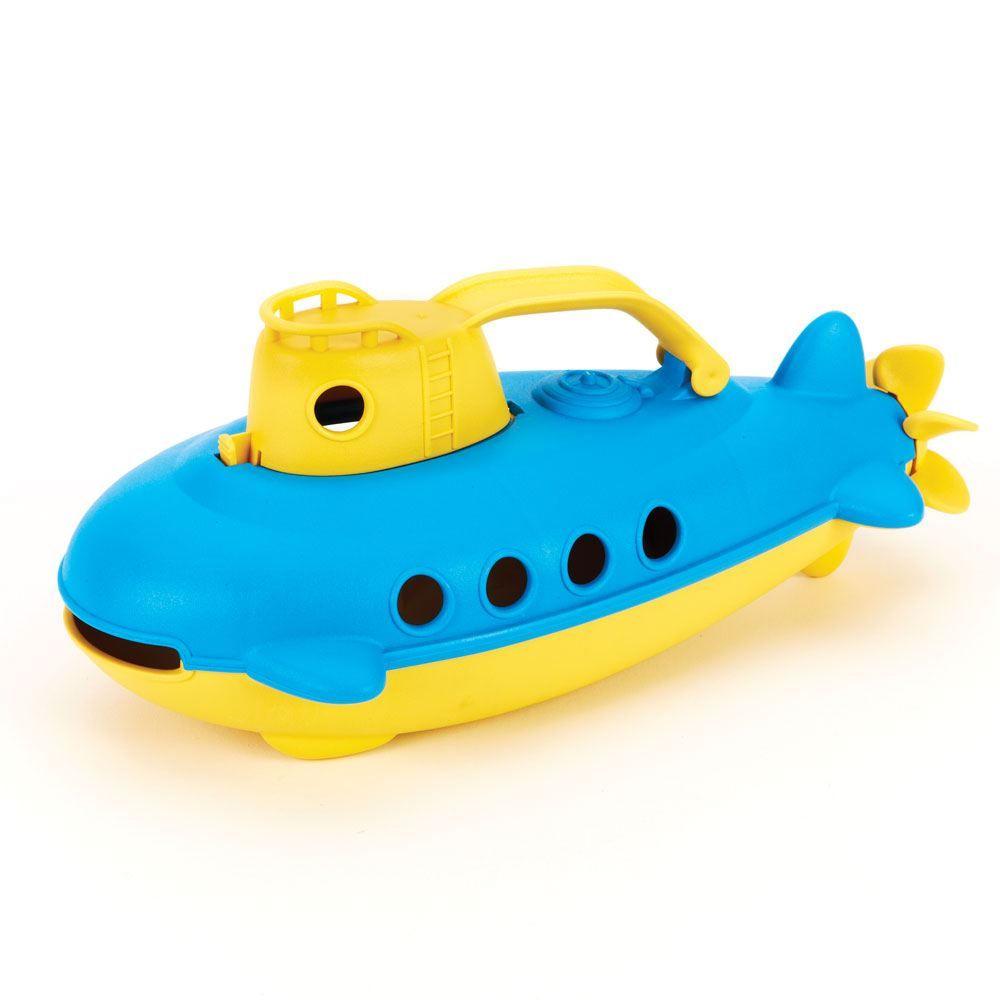 Green Toys Toy Vehicles Green Toys Submarine Yellow (5361173397664)