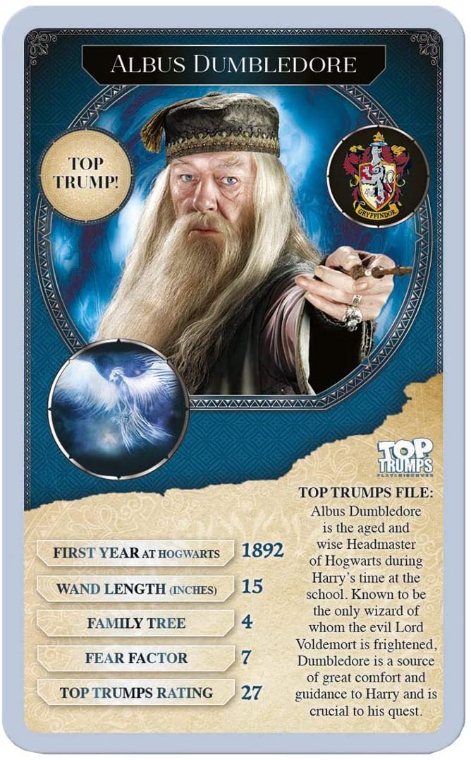 Harry Potter 30 Witches & Wizards Top Trumps - Wigwam Toys Brighton (5822776377504)