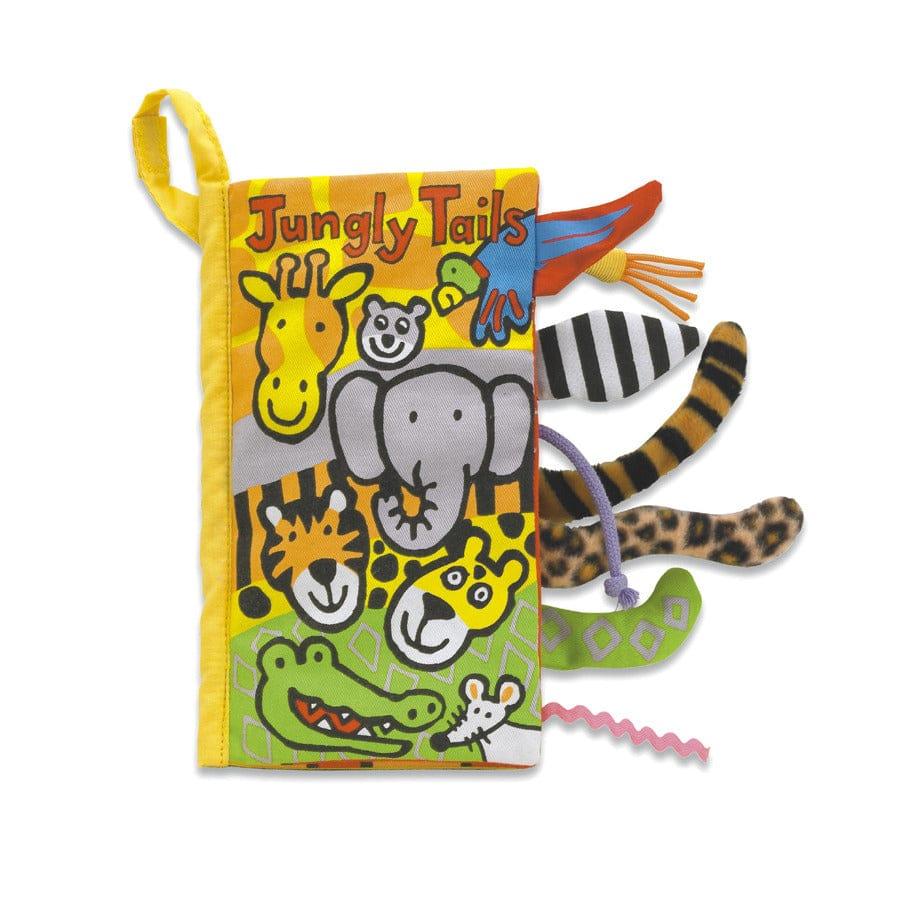 Jellycat Soft cloth book Jellycat Jungly Tails Book (7594933715192)