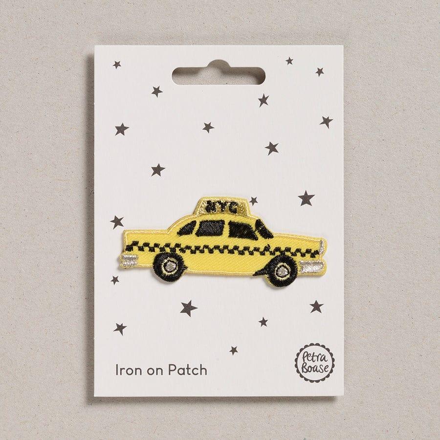 Petra Boase Iron On Patch New York Taxi Iron on Patch (7518891933944)