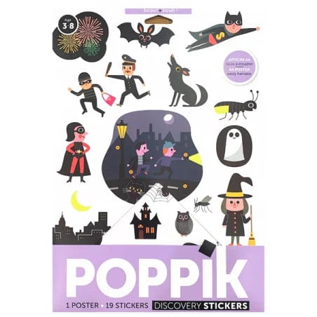 Poppik Stickers Poppik Discovery Stickers Booo! (7829915697400)