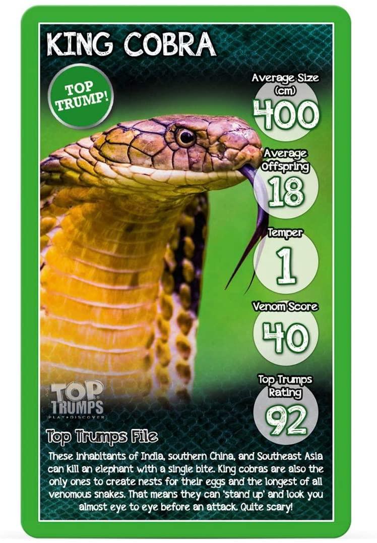 Snakes Top Trumps Wigwam Toyshop (5850938572960)