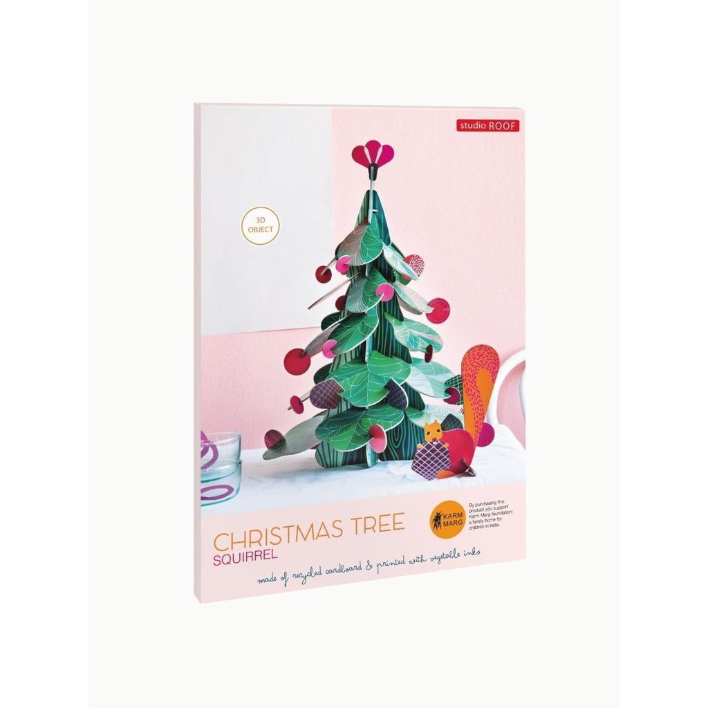 studio ROOF 3D Model Kit Studio Roof Christmas Tree, Squirrel (7023698772128)