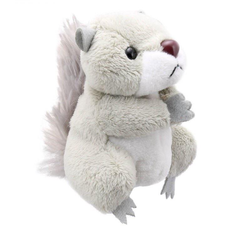The Puppet Company Grey Squirrel Finger Puppet - Wigwam Toys Brighton (6606754480288)