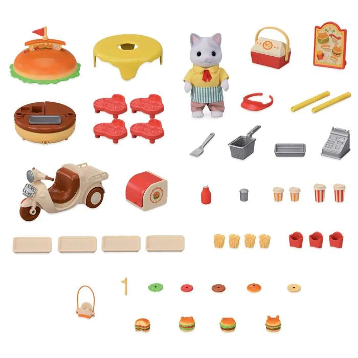 Sylvanian Families 5757 Hamburger Stand