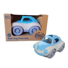 Bigjigs soft top push car