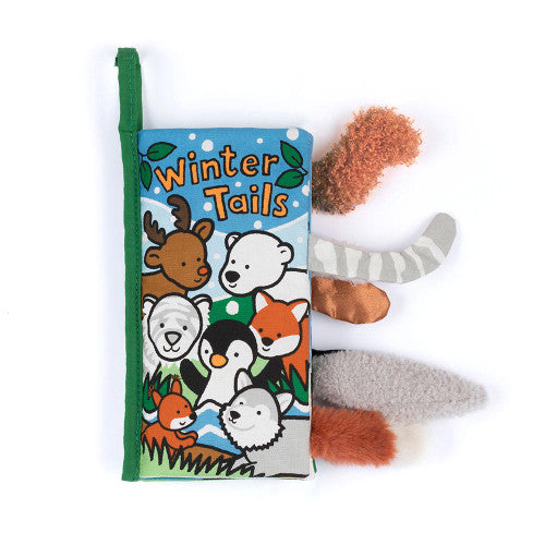 Jellycat Winter Tails and the Patchwork Bashful Bunny Book