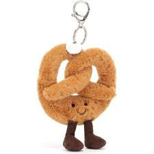 Jellycat Amuseables Pretzel Bag Charm