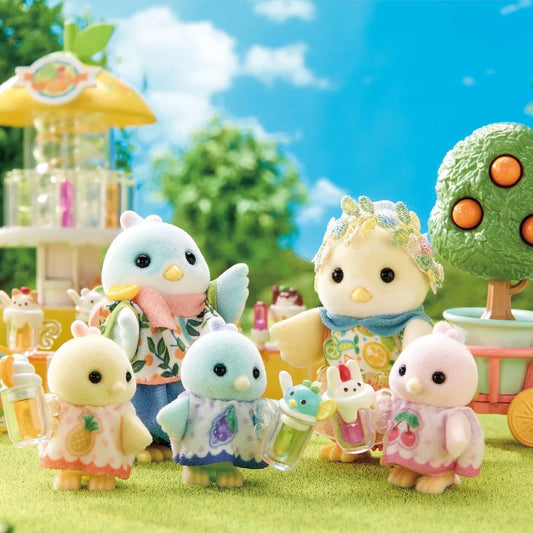 Sylvanian Families 5860 Citrus Bird Family