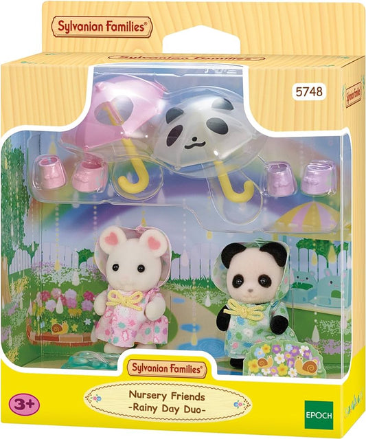 Sylvanian Families 5748 Nursery Friends - Rainy Day Duo