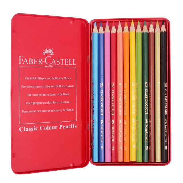 Faber-Castell 12 Colour Pencils