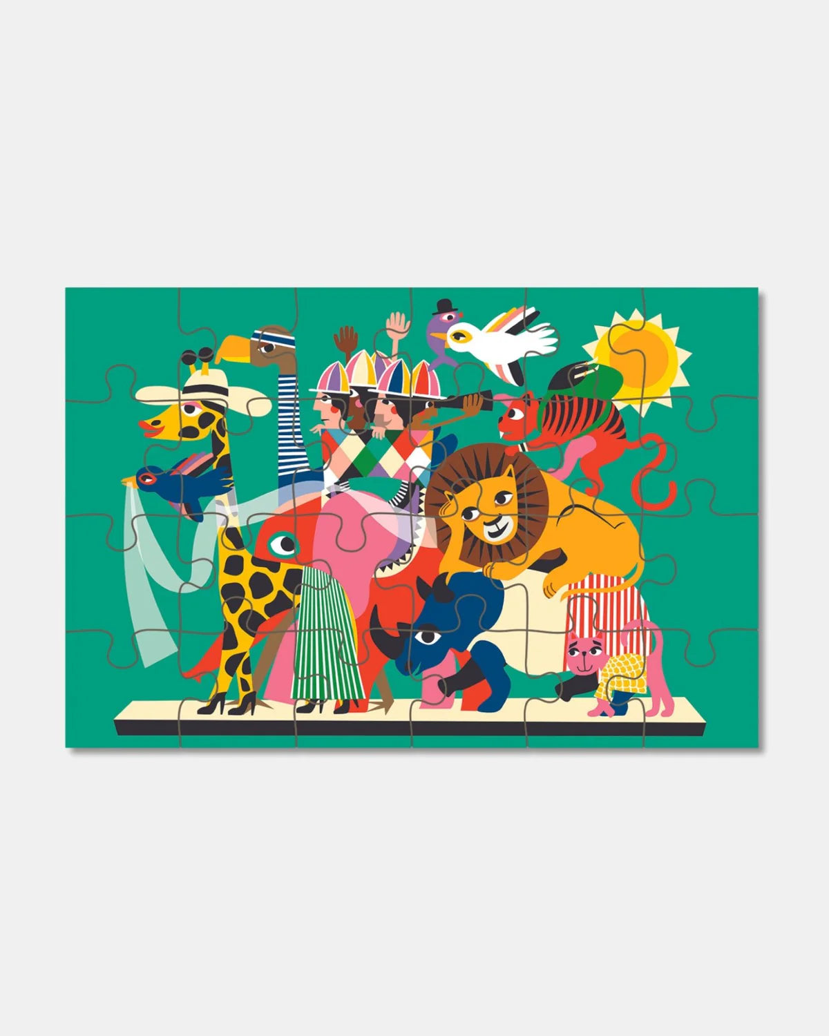 Journey of Something 24 Piece Kids Puzzle: Animal Carnival