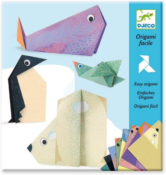 Djeco DJ08777 Polar Animals Origami