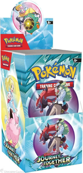 Pokemon TCG: Scarlet & Violet 9 - Journey Together Half Booster pack (18 packs)