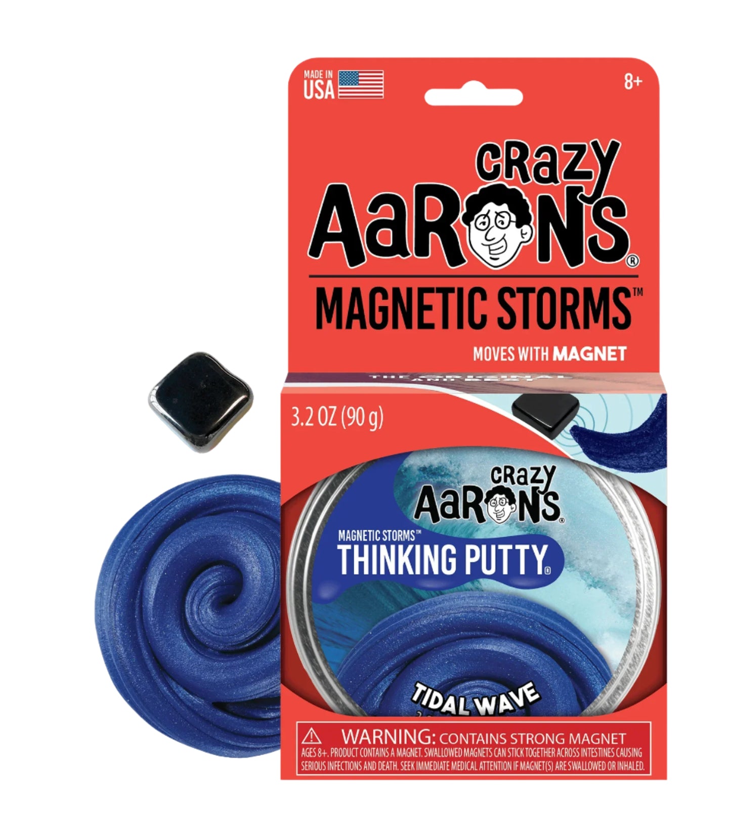 Crazy Aaron's Thinking Putty - Magnetic Storms - Tidal Wave