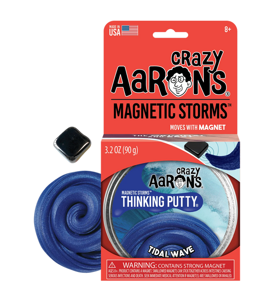 Crazy Aaron's Thinking Putty - Magnetic Storms - Tidal Wave