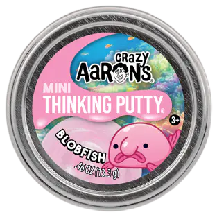 Crazy Aaron's Thinking Putty Mini Tin Assortment - Blobfish