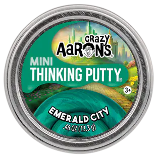 Crazy Aaron's Thinking Putty Mini Tin Assortment - Emerald City